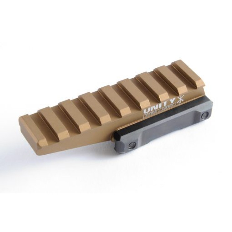 Unity Tactical FAST Optic Riser - FDE Unity Tactical FAST Optic Riser - FDE